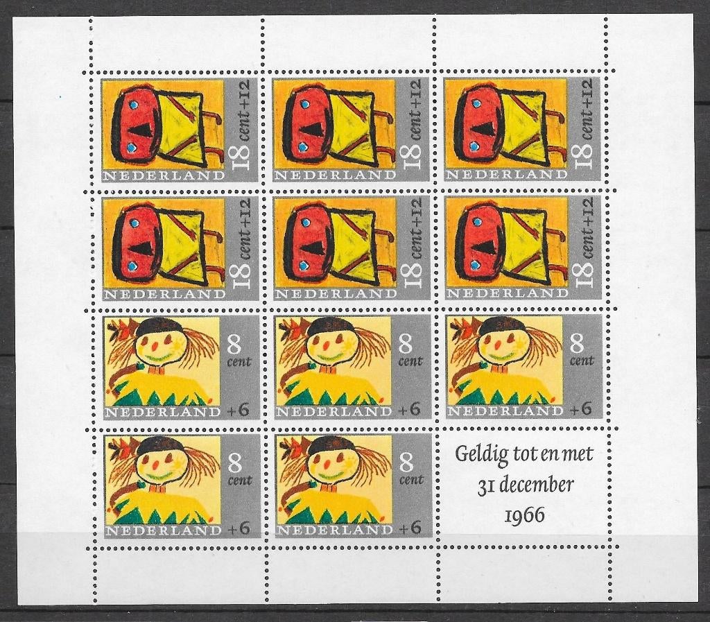 Blok 854 postfris cw 20,00, Postzegels en Munten, Postzegels | Nederland, Ophalen of Verzenden