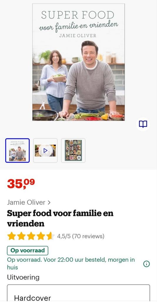 Super Food voor Familie en Vrienden - Jamie Oliver, Ophalen of Verzenden