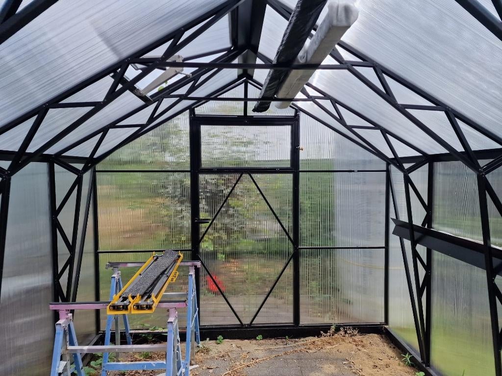 Broeikas Ecoslider, Polycarbonaat, Kweekkas, Zo goed als nieuw, Ophalen