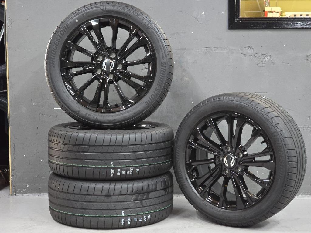 18'' Velgen fits Transporter T5 T6 met verzwaarde banden, 18 inch, Bestelwagen, 255 mm, Banden en Velgen