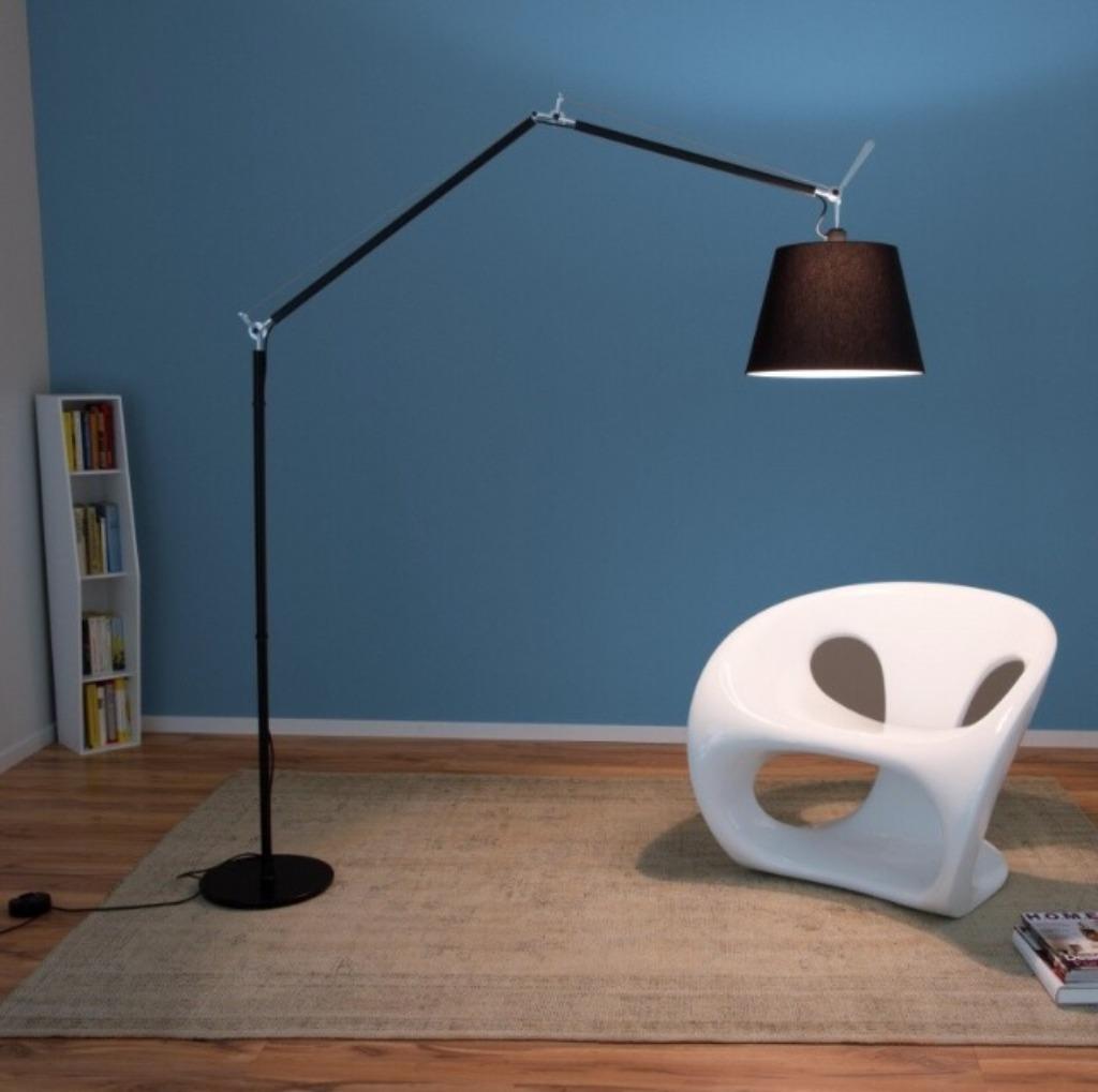 ACTIEPRIJS: Tolomeo Mega Artemide Zwart, Satijn of Perkament, Ophalen, Nieuw, Overige materialen, 200 cm of meer