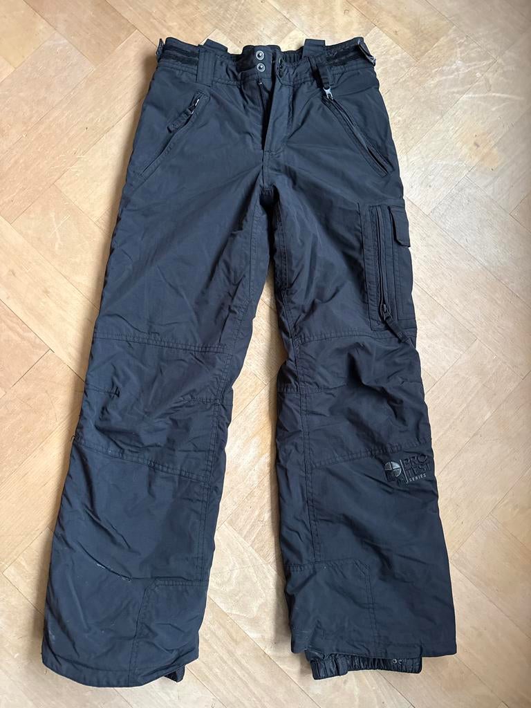 Zwarte Protest Skibroek maat 152 jongens, Kleding | Heren, Wintersportkleding, Ophalen of Verzenden, Zo goed als nieuw, Maat 52/54 (L)