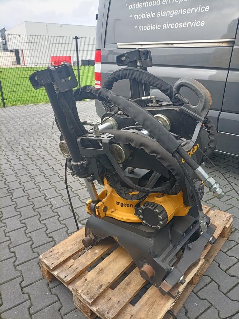 DRAAIKANTELSTUK ENGCON EC219 SMP ROTOTILT STEELWRIST, Ophalen, Graafmachine