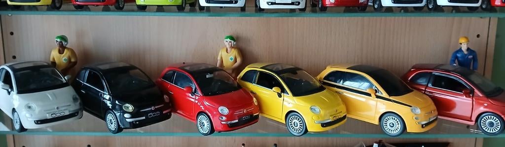 Fiat 500, Ophalen of Verzenden, Zo goed als nieuw, Bburago