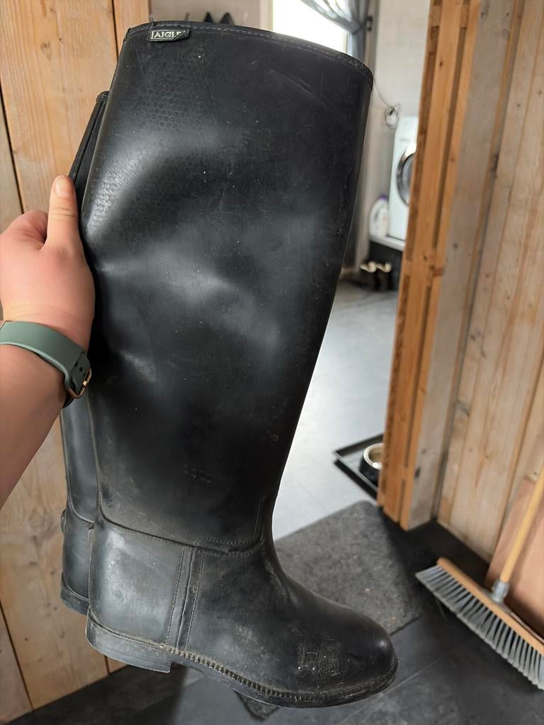 Aigle paardrijlaarzen maat 37, Ophalen of Verzenden, Gebruikt, Dressuur, Schoeisel