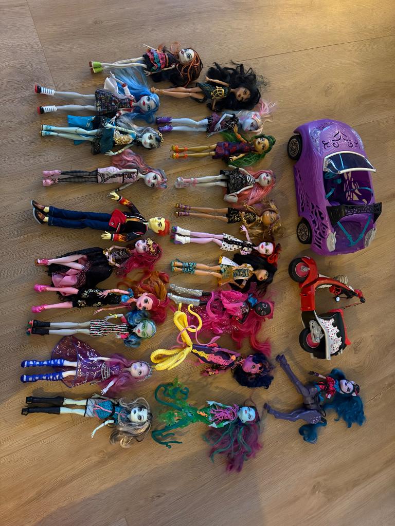 Monster high poppen en accessoires, Ophalen of Verzenden, Zo goed als nieuw, Overige typen