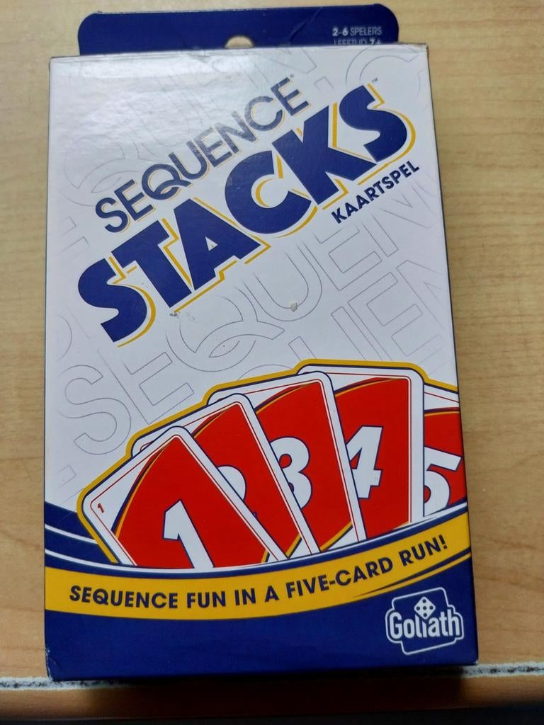 SEQUENCE STACKS KAARTSPEL  NIEUW, Ophalen of Verzenden, Nieuw