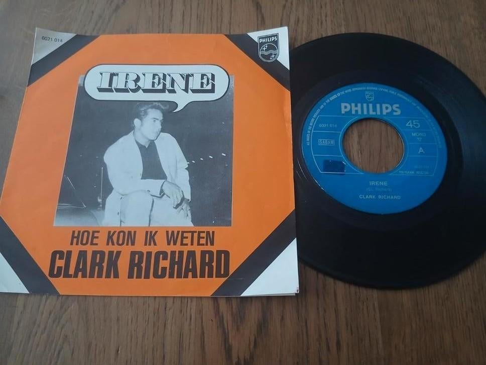 VINYL SINGLE  CLARK RICHARD  1970, Ophalen of Verzenden, Zo goed als nieuw, Overige formaten, Levenslied of Smartlap