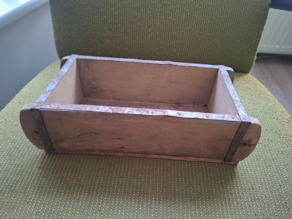 Oude houten steenmal, Ophalen of Verzenden