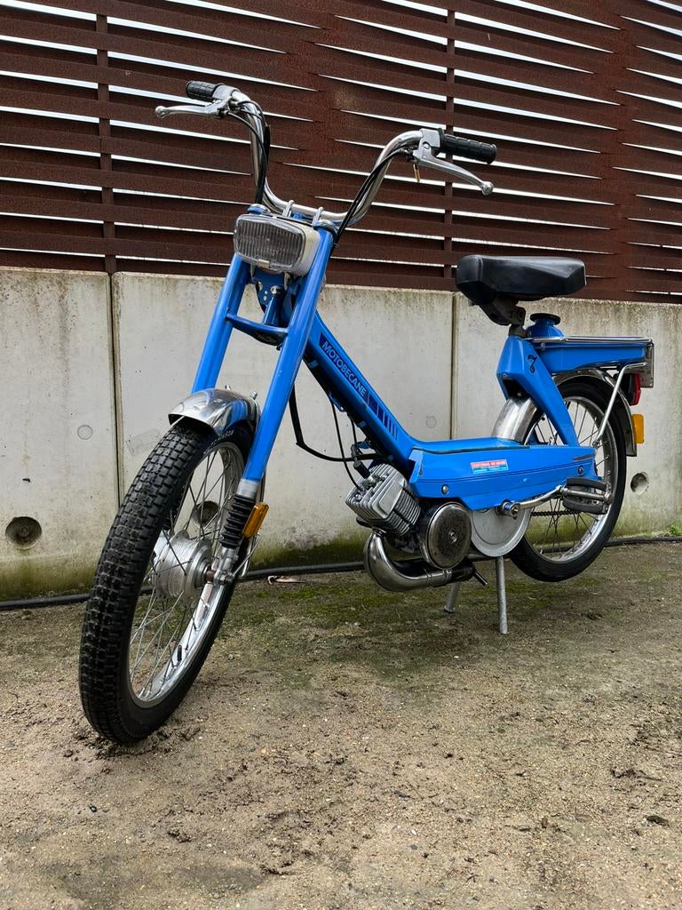 Originele mobylette Motobecane M7 bleu pervenche, Fietsen en Brommers, Ophalen, Overige modellen, Zo goed als nieuw