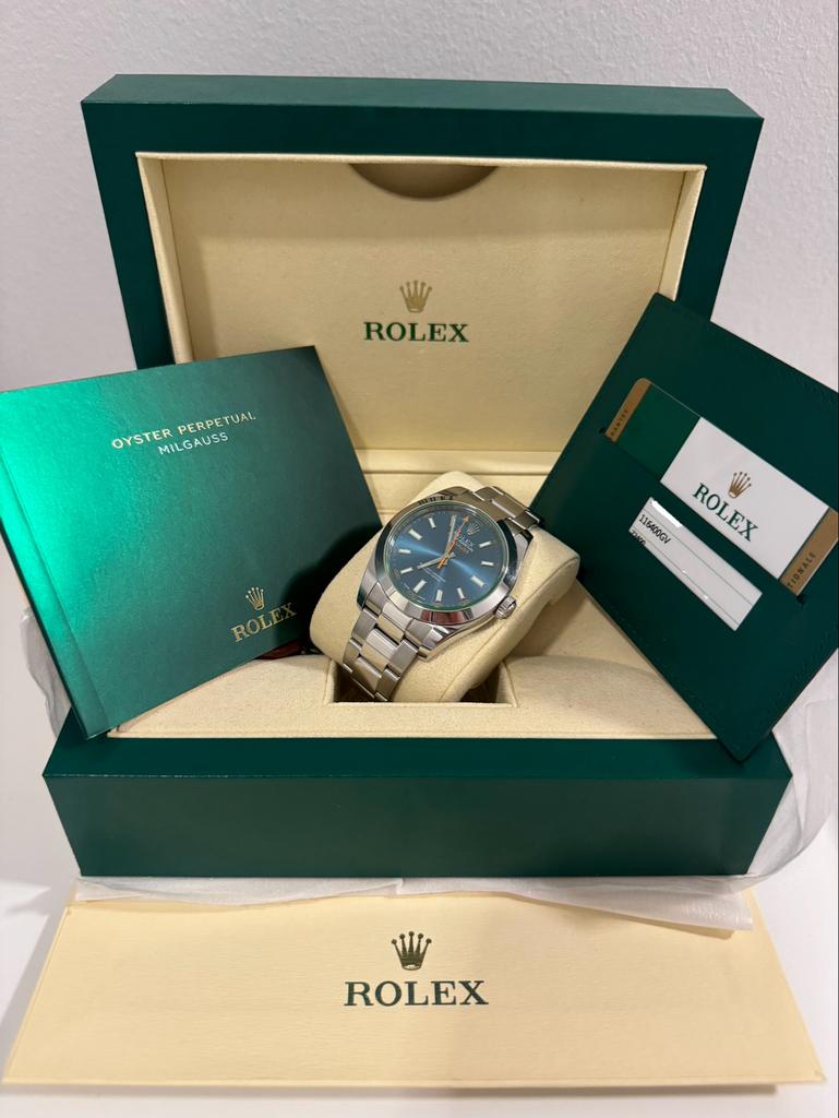 Rolex Milgauss, Ophalen, Polshorloge, Zo goed als nieuw, Rolex