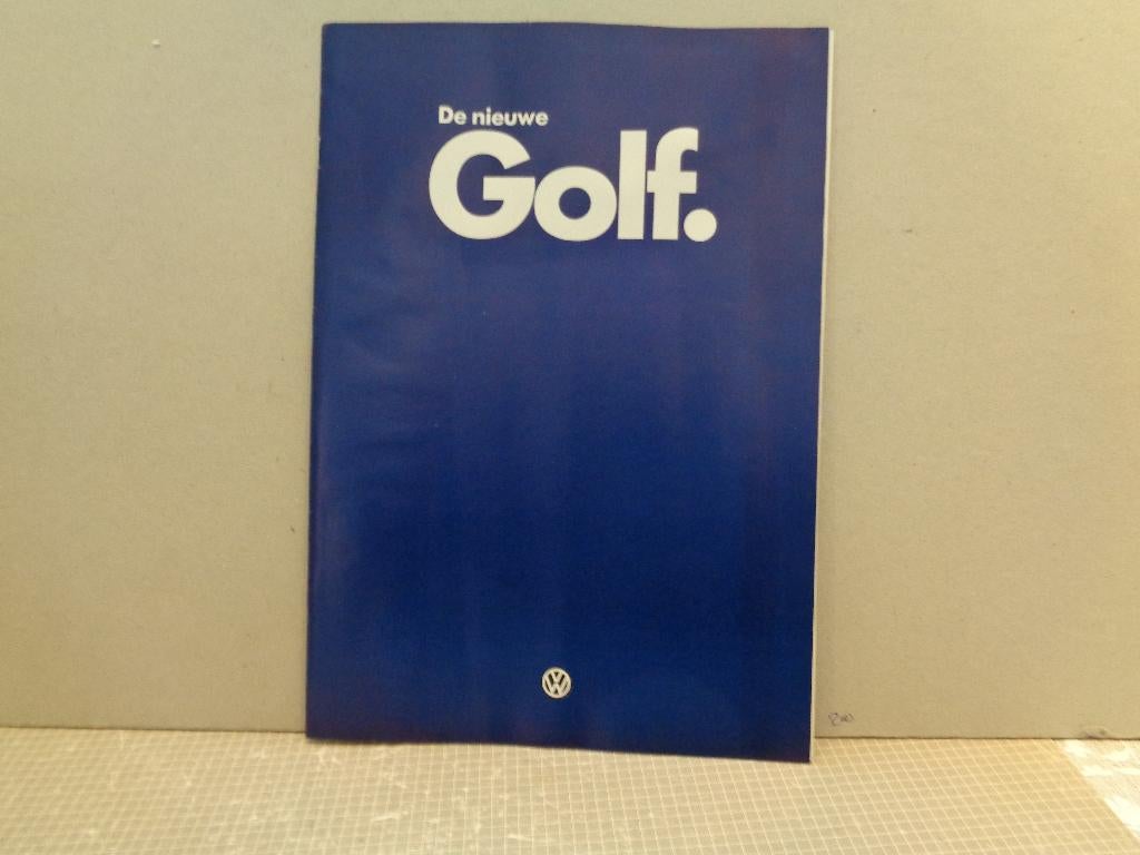 vw golf folder, Ophalen of Verzenden, Zo goed als nieuw, Volkswagen