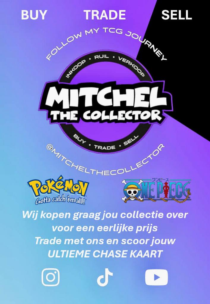 Op zoek naar pokemom en one-piece collecties, Ophalen of Verzenden, Nieuw, Meerdere kaarten, Foil