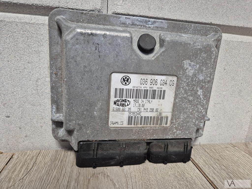 VW Golf 4 1.6 benzine AZD ECU motorcomputer 036906034CG €50, Auto-onderdelen, Gebruikt, -, Volkswagen, -
