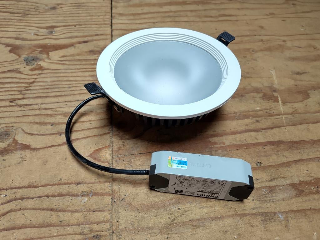 Manelco LED downlighters inbouw 7 stuk, 20 Euro/stuk, Ophalen, Gebruikt, Led, Metaal of Aluminium