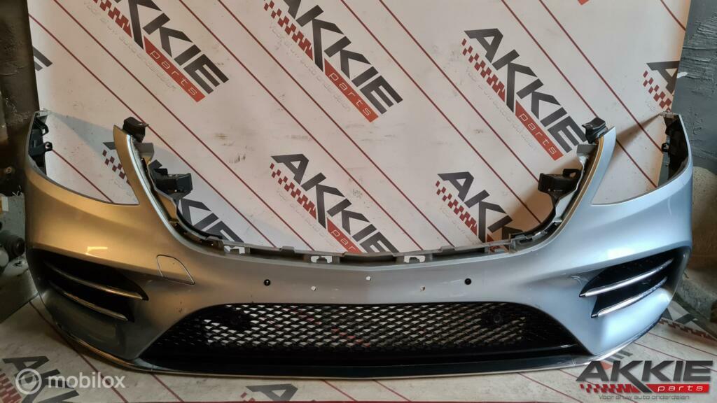 Mercedes S-klasse AMG bumper W222 V222 facelift, Gebruikt, Voor, Ophalen of Verzenden, Bumper