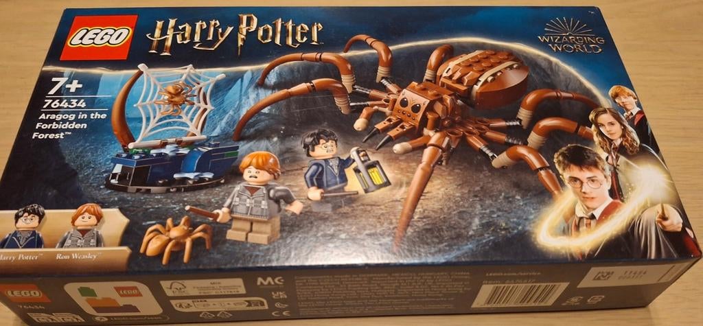 Lego Harry Potter aragog in het verboden bos 76434 nieuw, Ophalen of Verzenden, Nieuw, Complete set, Lego