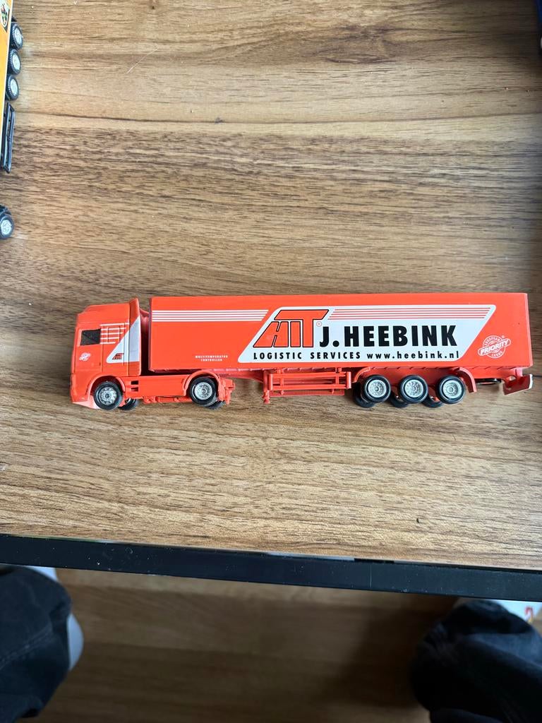 J. Heebink DAF Truck Model, Overige merken, 1:50 of kleiner, Ophalen of Verzenden, Zo goed als nieuw