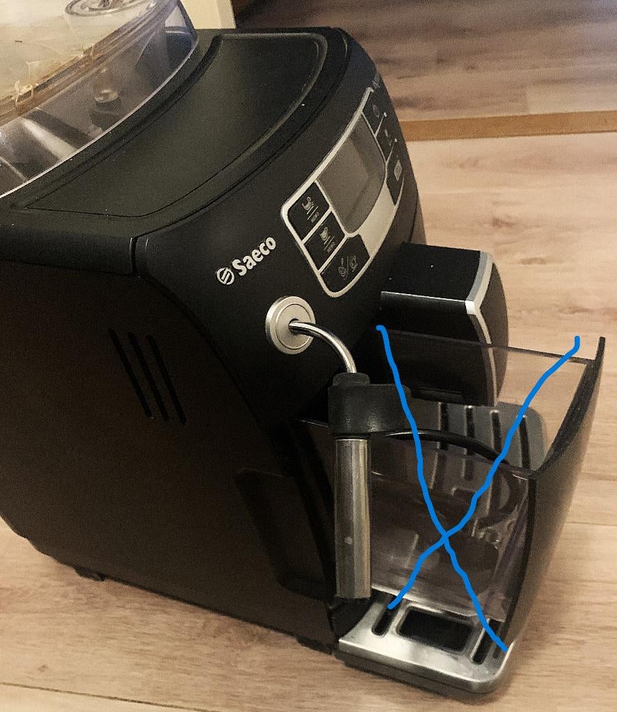 Espresso Saeco Intelia Onderdelen ZIE TEKST UITLEG *, Ophalen, Niet werkend