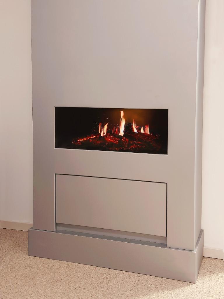 Dimplex Opti-V Single elektrische inbouwhaard, Ophalen, Inbouwhaard, Elektrische haard