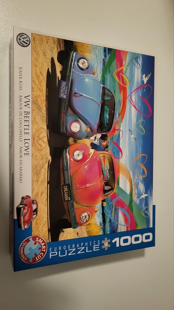 Puzzel 1000 stukjes - VW Beetle Love, Ophalen