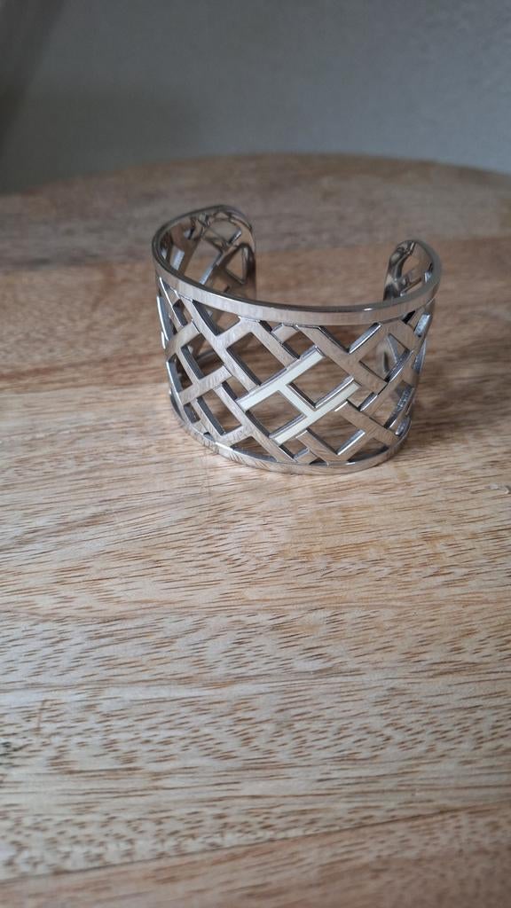 Klem armband Tommy Hilfiger, Sieraden, Tassen en Uiterlijk, Armbanden, Ophalen of Verzenden, Zo goed als nieuw, Zilver, Staal