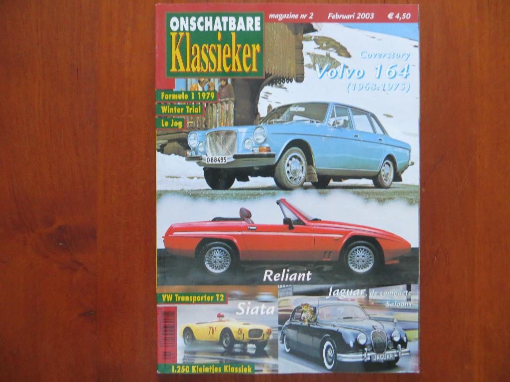Onschatbare Klassieker 2 2003 Volvo 164 (’68-’75), Reliant, Ophalen of Verzenden, Nieuw, Volvo
