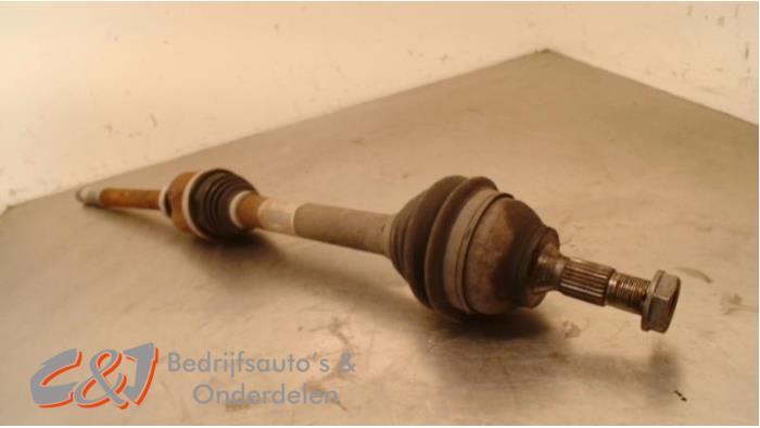 Aandrijfas rechts-voor van een Citroen Berlingo, Gebruikt, -, Ophalen of Verzenden, -