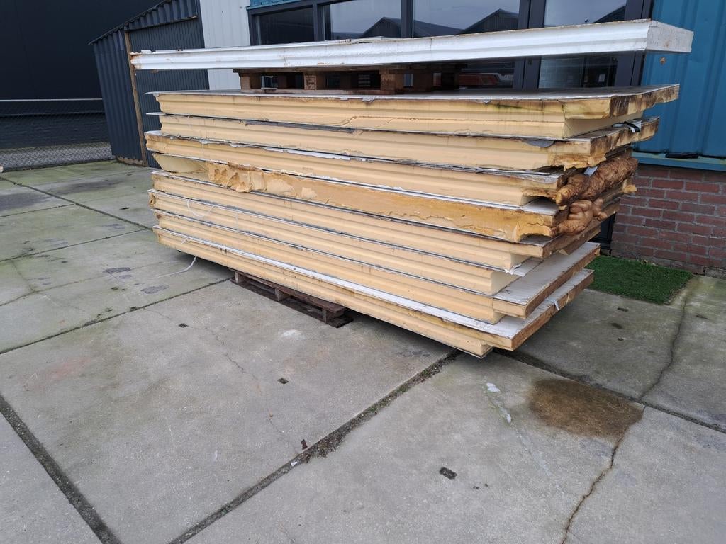 Sandwichpanelen. Piepschuim platen. Pur isolatie, Ophalen of Verzenden