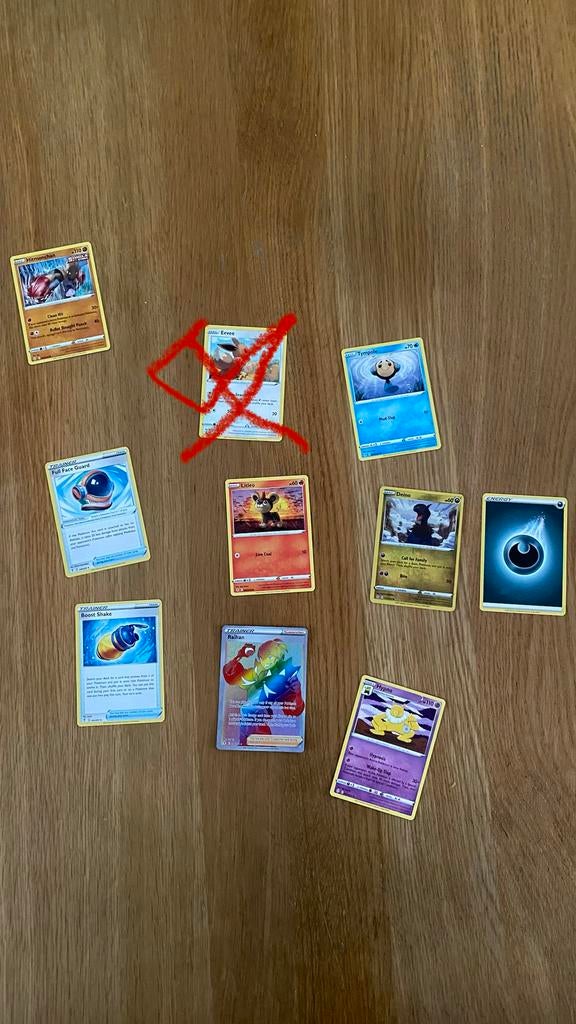 Pokémon Kaarten, Ophalen of Verzenden, Zo goed als nieuw, Meerdere kaarten