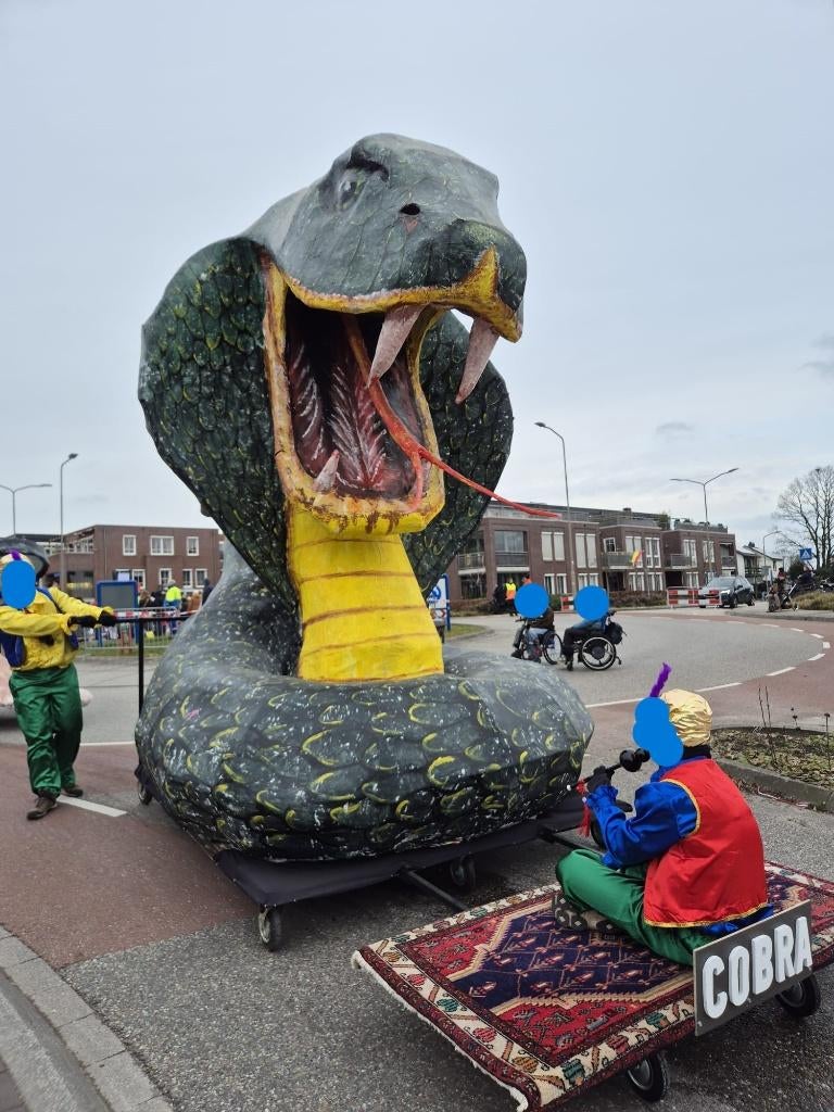 Carnaval wagen loopgroep veilig Vuurwerk, Ophalen, Zo goed als nieuw, Feestartikel, Carnaval