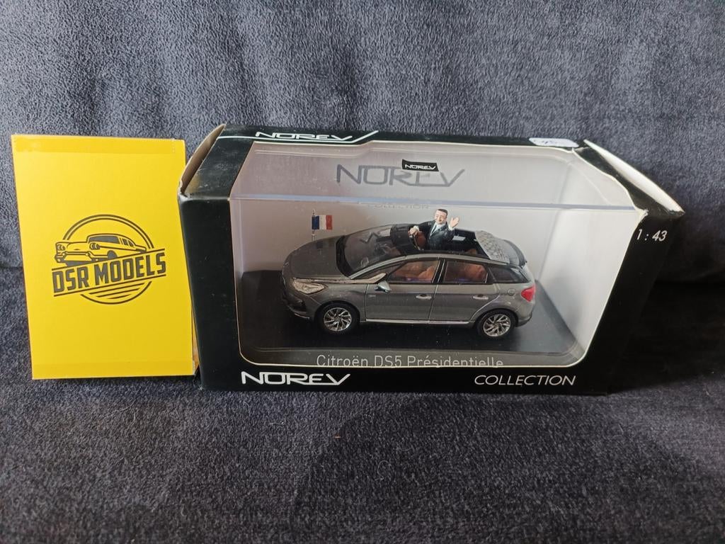 1:43 Citroen DS5 Presidentielle Gris Galena, S, Auto, R, Nieuw