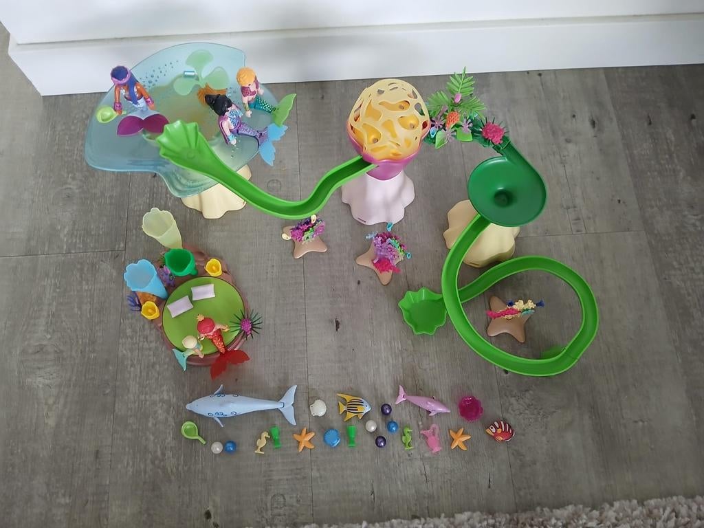 Playmobil Magische Koraalpaviljoen - Compleet!, Kinderen en Baby's, Speelgoed | Playmobil, Ophalen, Zo goed als nieuw, Complete set