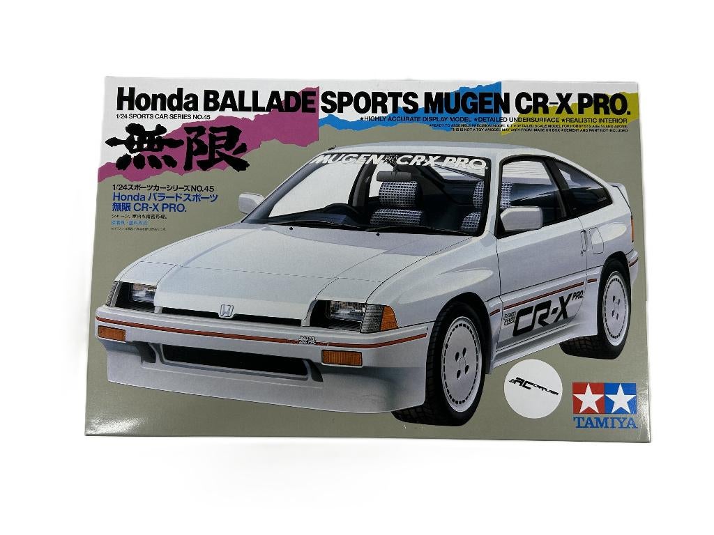 Tamiya 24045 1/24 Honda Mugen CR-X Pro, Auto, Groter dan 1:32, Nieuw, Ophalen of Verzenden