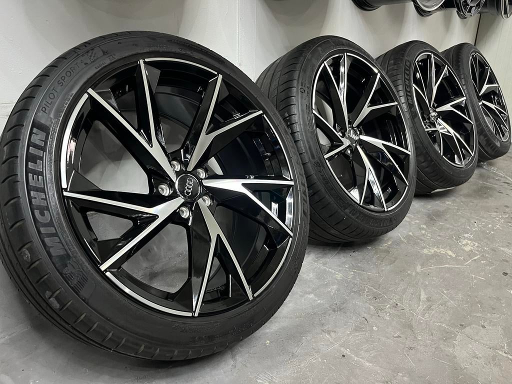 20 inch Audi A6 A7 A8 Velgen Met Michelin Banden, Auto-onderdelen, Banden en Velgen, 255 mm, Banden en Velgen, Ophalen of Verzenden