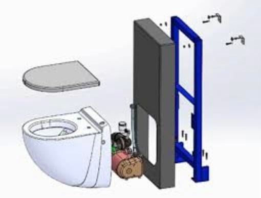 Nieuw & Compleet broyeur toilet❗Incl. Wc bril& Vermaler❗, Boeken, Overige Boeken, Ophalen of Verzenden