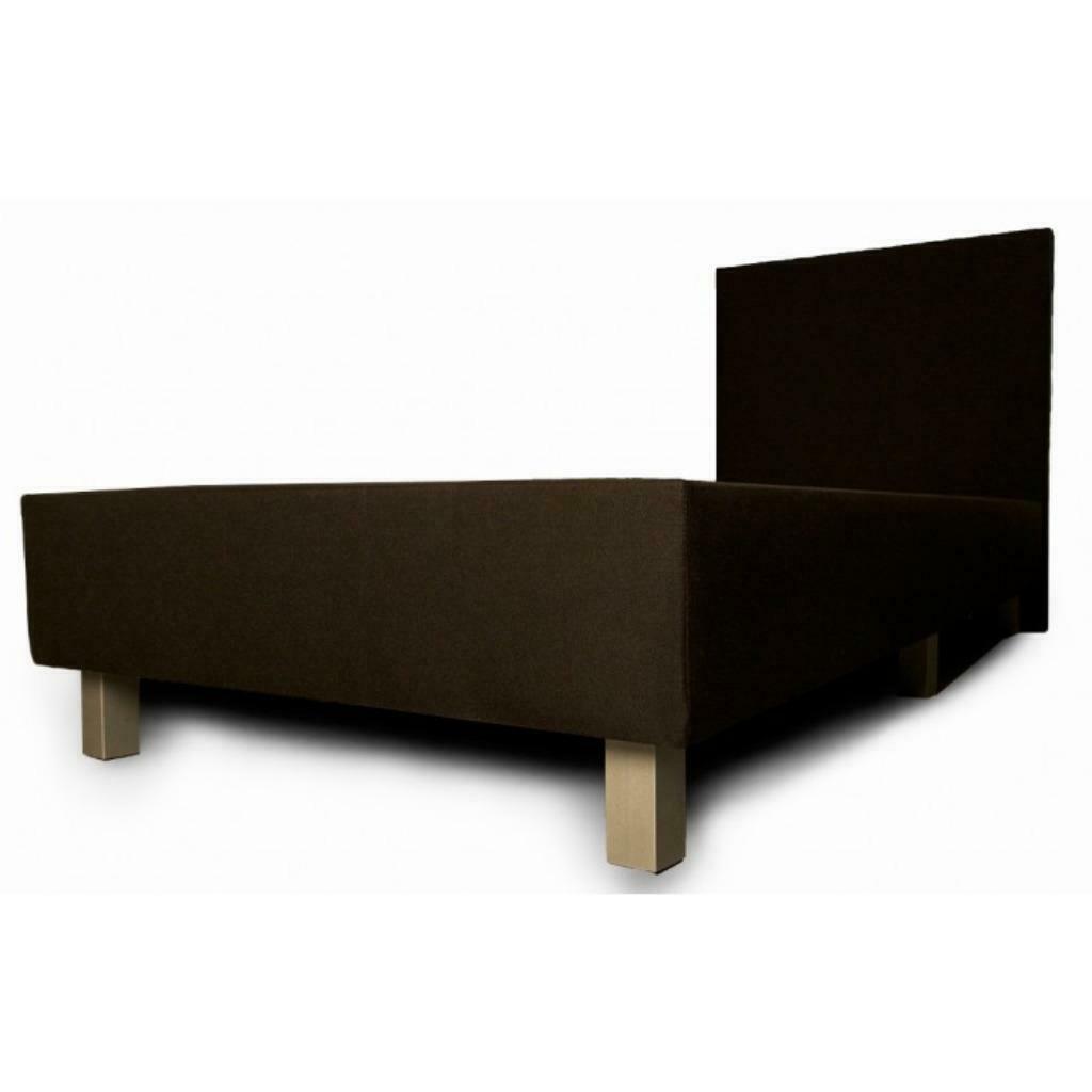 Compleet Set hoofdbord + matras + boxspring 1persoons NU€199, Ophalen of Verzenden, Nieuw, Zwart