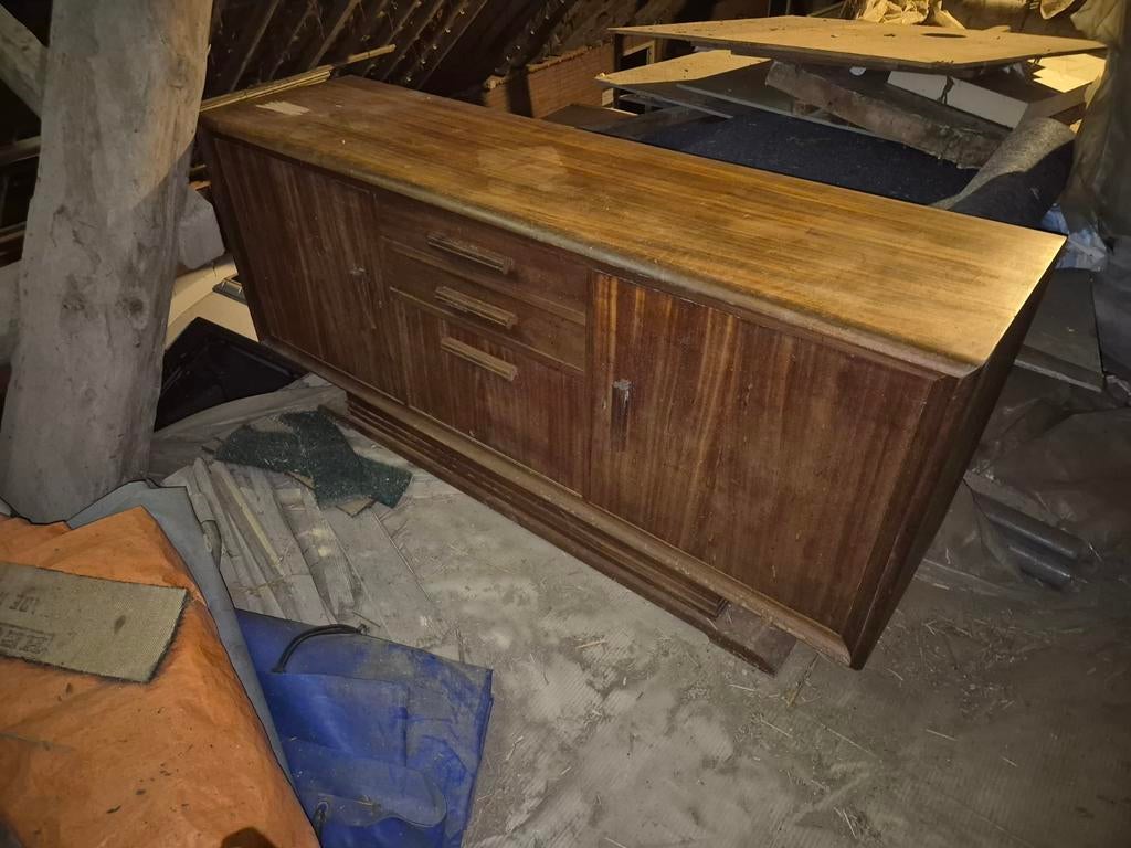 Art deco Dressoir, Huis en Inrichting, Kasten | Dressoirs, Ophalen, Gebruikt, Met deur(en), 150 tot 200 cm