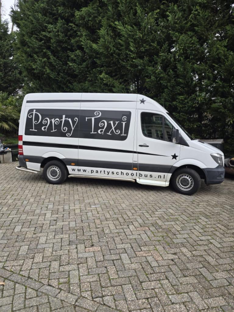 Unieke Mercedes Sprinter euro 6 Taxibus, Auto's, Automaat, Achterwielaandrijving, Wit, Diesel