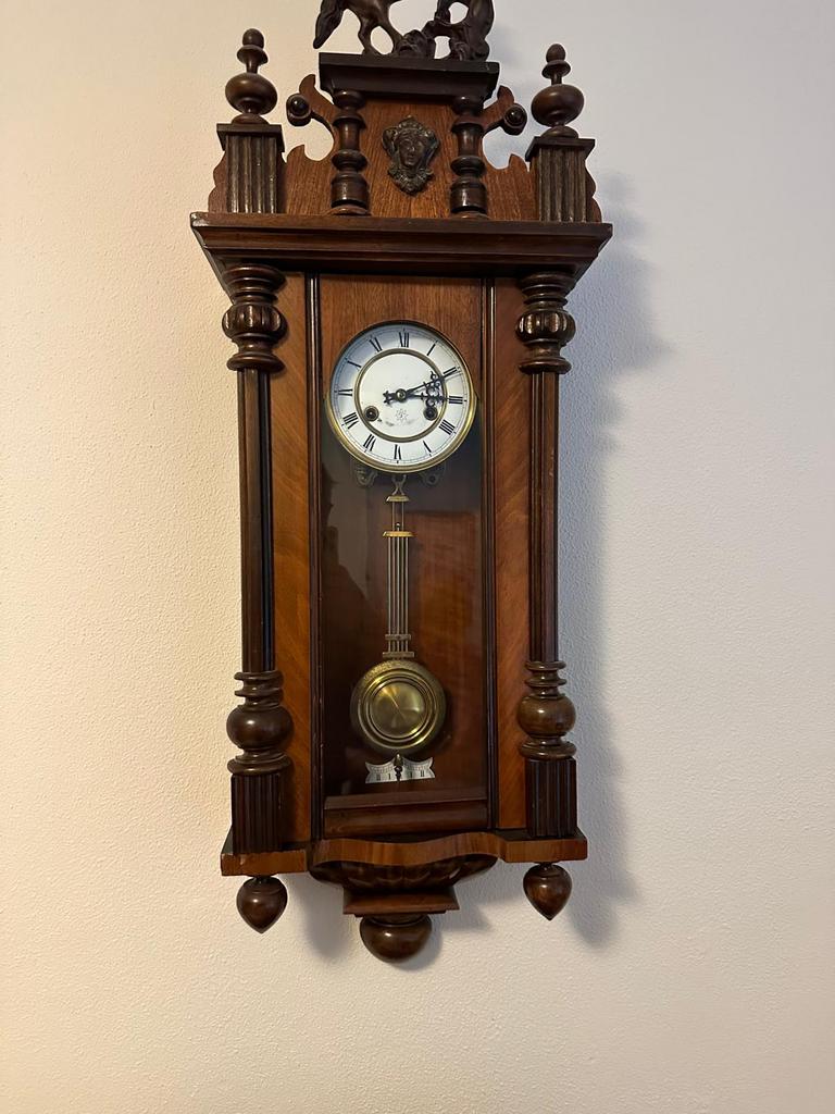 Regulateur klok, Ophalen