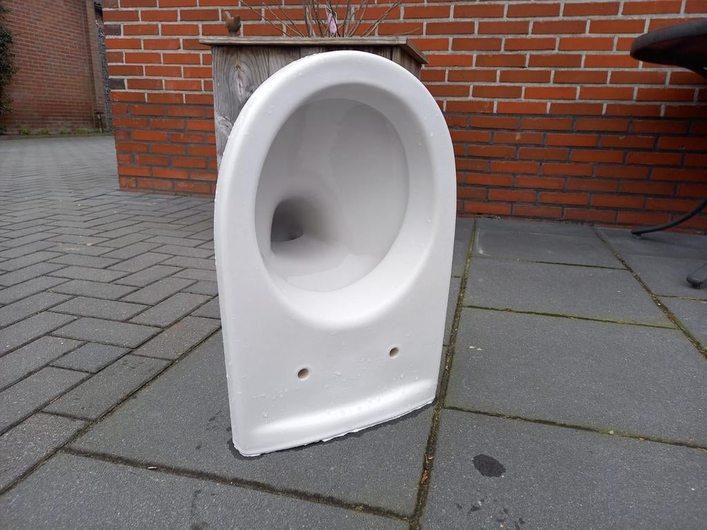 Zgan Sphinx WC wandcloset  pot - Perfecte staat!, Ophalen, Zo goed als nieuw, Toilet