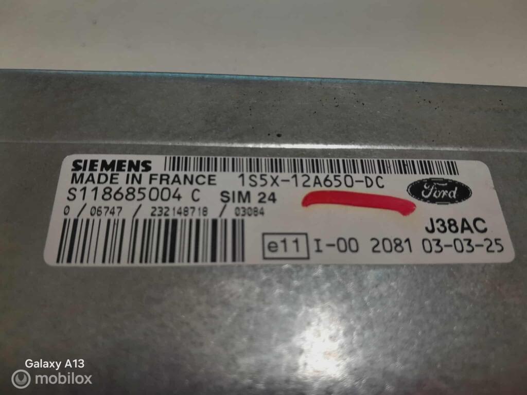 ECU-module Ford Ka 1S5X12A650DC, Gebruikt, Ophalen of Verzenden