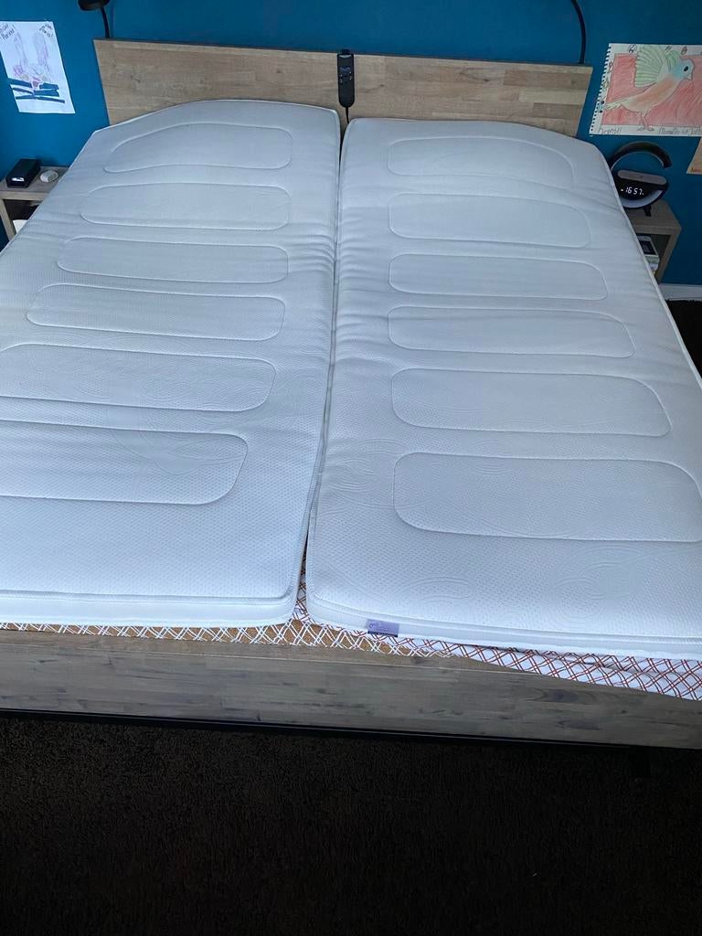 Topper - 2x Visco Topmatras Platinum - Zo goed als nieuw!, Huis en Inrichting, 90 cm, Eenpersoons, Ophalen of Verzenden, Zo goed als nieuw