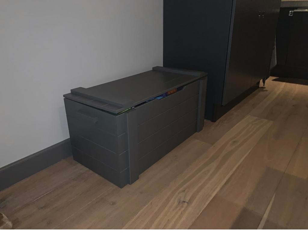 Houten Speelgoedkist - Dennis Woood, Ophalen, Gebruikt, Overige typen
