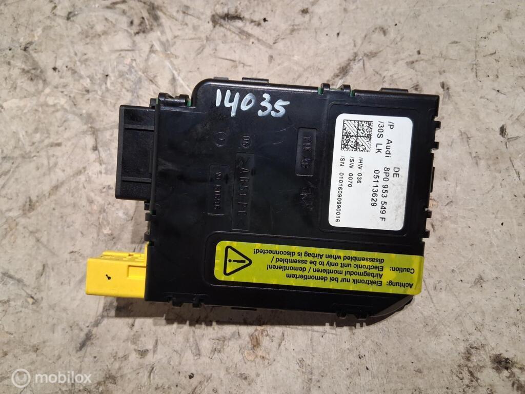 Stuurkolom module Audi A3 8P 1.4 TFSI ('03-'12) 8P0953549F, Audi, Gebruikt, Audi, Ophalen of Verzenden