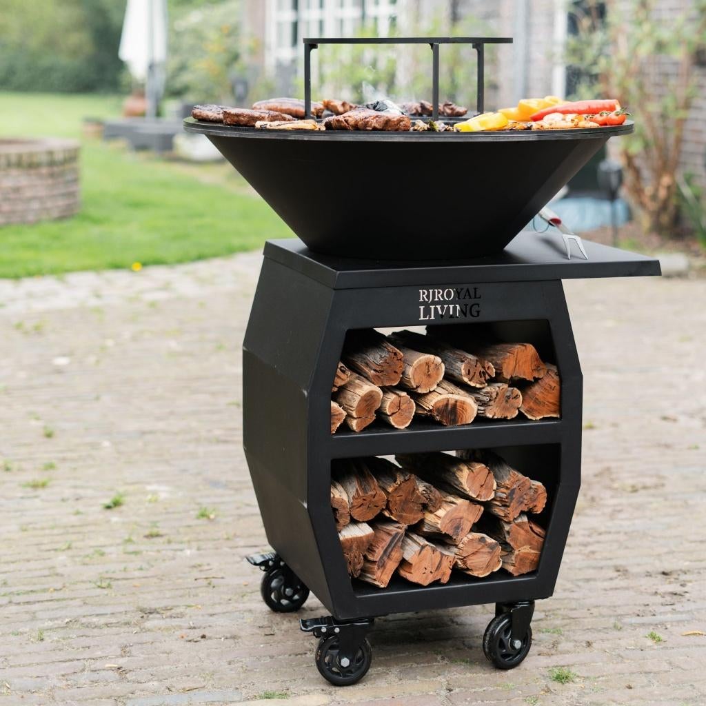 Plancha BBQ Grillring Companero XXL Blackline Nieuw, Ophalen of Verzenden, Nieuw, RJRoyal Living, Met accessoires