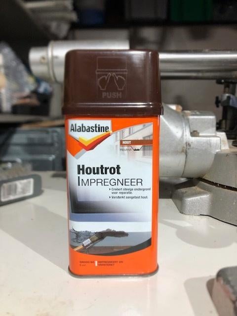 Alabastine Houtrot Impregneer 250ml, Ophalen of Verzenden, Nieuw, Verfspuit of Verfpomp