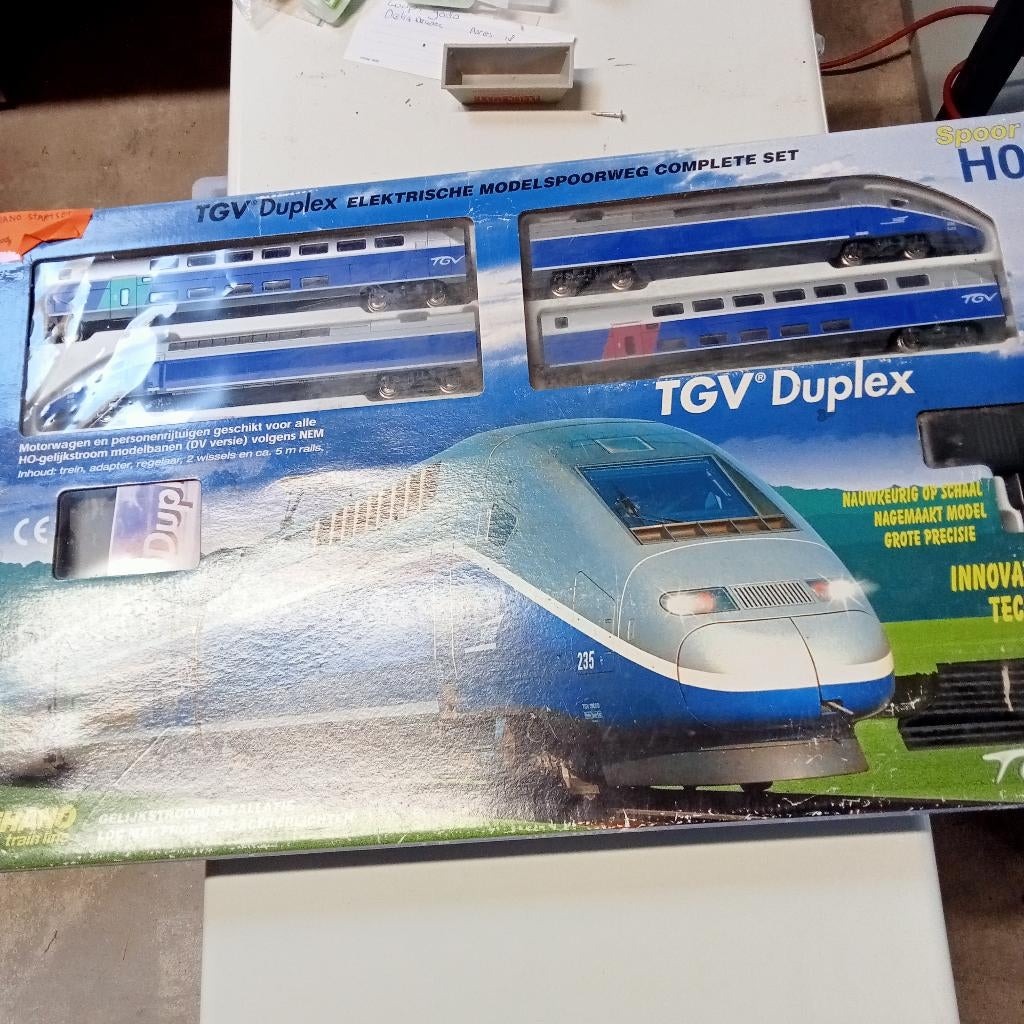 Mehano TGV Duplex treinset volledig, Overige merken, Wisselstroom, Treinset, Ophalen of Verzenden