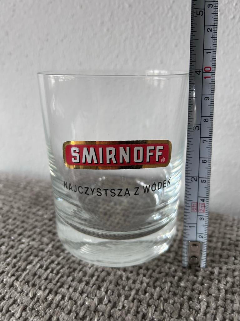 Smirnoff Vodka Glas wodka, Verzamelen, Ophalen of Verzenden, Zo goed als nieuw