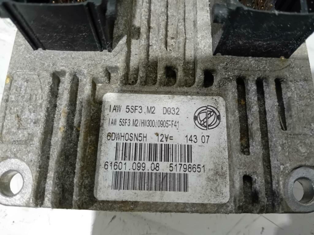 Computer motormanagement Fiat Punto 51798651, Gebruikt, Ophalen of Verzenden